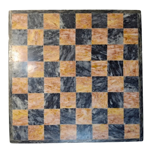 Plateau échecs marbre onyx - Échecs,