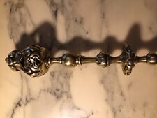 objet liturgique goupillon haute epoque, medieval, bronze