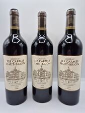 Lot de 3 x LES CARMES HAUT BRION 2020 - Pessac Léognan - Robert Parker 97/100