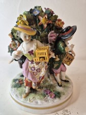 Groupe ancien en porcelaine