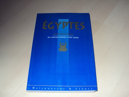Livre egypte anthologie de - livre,
