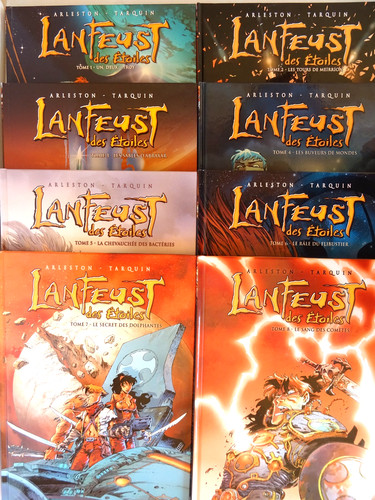 Lanfeust des etoiles x8 - bd,
