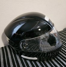 Casque Moto Intégral STORMER Noir Brillant Taille S 55-56 cm avec Housse