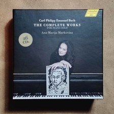 Carl Philipp Emanuel Bach: The Complete Works for Piano Solo [CD] TRÈS BON ÉTAT 