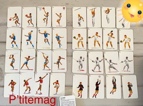 Ancien jeu familles sports - jeu,