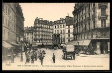 CPA Paris, Carrefour des Rues