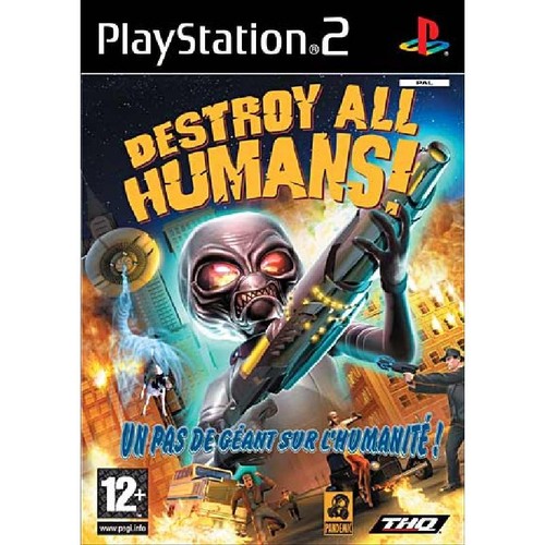 Jeu ps2 destroy all humans - ps2,