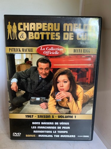 Dvd serie chapeau melon - tv,