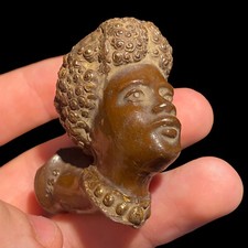 Ancienne Pipe / Foyer & Femme Africaine  & Estampillée Bonnaud & Marseille