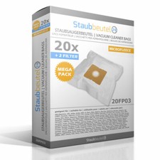 20 Sacs Aspirateur Pour