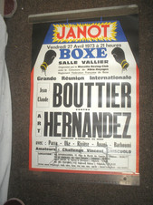 affiche boxe boxing marseille