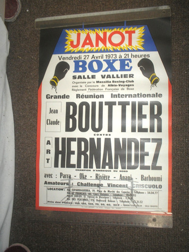 Affiche boxe boxing - affiche, marseille