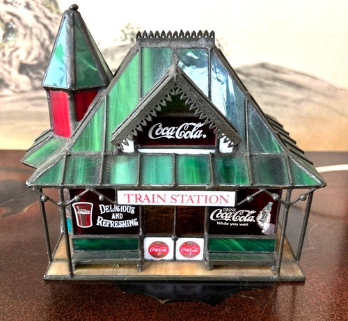 Lampe diorama coca cola - diorama, coca-cola,