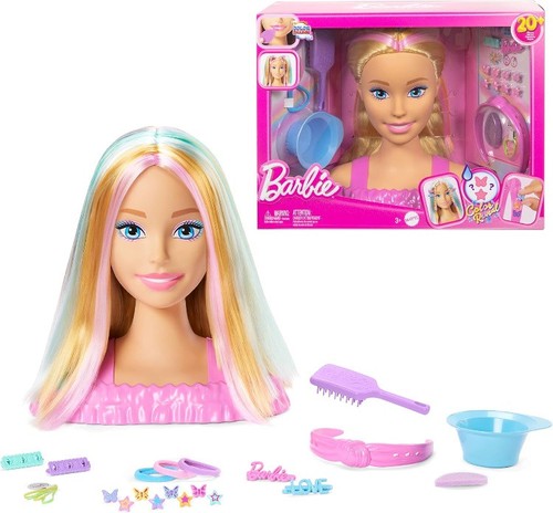 Barbie tête coiffer - tête, À