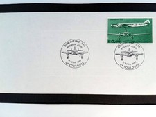AVION DEWOITINE 338 PA 1987 FRANCE   Enveloppe 1er JOUR FDC 315