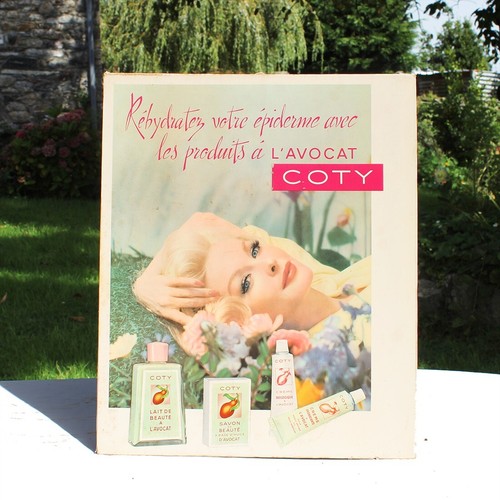 Ancien carton publicitaire