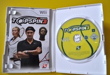 WII Topspin 3 Jeu de Tennis