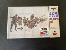 Maquette à monter ESCI 2 CM FLAK 30 anti-aircrait unit 1:35