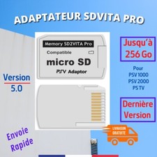 Adaptateur SD2 Vita Pro pour Carte Mémoire Micro SD Playstation Vita PSV Modèles