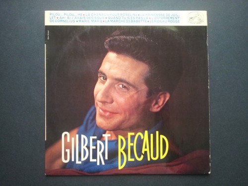 Gilbert becaud vinyle tours - gilbert,