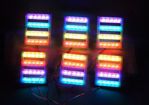 Projecteurs rgb pour break - projecteurs,