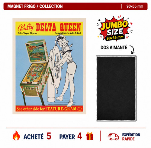 Magnet frigo delta - delta, queen