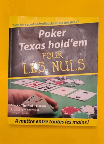Livre poker pour les nuls - poker,