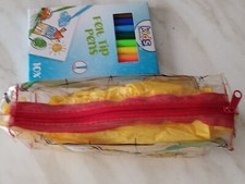 MINI  BABYBEL TROUSSE A CRAYONS  PUBLICITE + CRAYONS  DE COULEURS  COLLECTOR