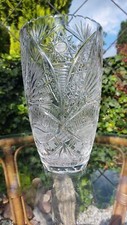 Vase en cristal de plomb