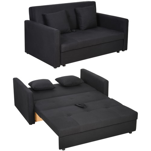 Homcom canapé convertible - canapé,