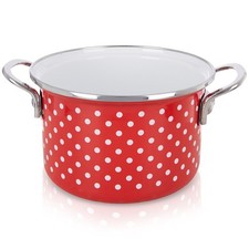 Casserole Émaillée Rouge