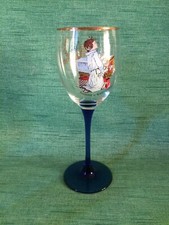 VERRE à pied souvenir de