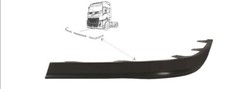 Pare-chocs gauche adapté pour camion Volvo FH4 Euro6 Spoiler lèvre noir