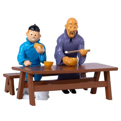 Figurine tintin scène - tintin,
