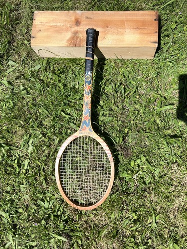 Raquette tennis bois - raquette,