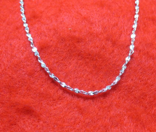 14kt blanc 7cm 2mm - or, ep