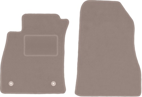 Tapis sol avant velours - avant,