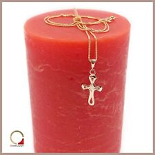 Collier Avec Croix en or Jaune