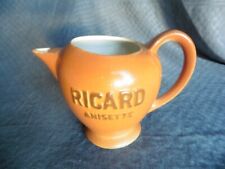 ANCIEN PICHET RICARD ANISETTE EN GRES MARRON DES ANNEES 50