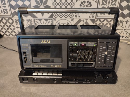 Akai r39 radio - pj-r39, cassette