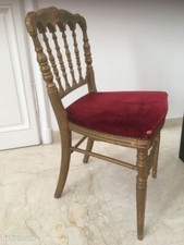 Chaise originale ancienne du cirque d'Hiver Bouglione