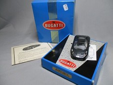 AL968 NOREV 1/43 BUGATTI EB110 MODELE DE DEVELOPPEMENT 1991 NOIR TRES BON ETAT