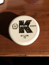 Boîte Ruban machine a ecrire ancienne