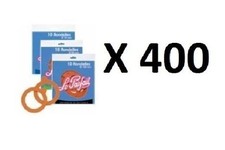 400 RONDELLES JOINTS BOCAUX TERRINES ° 85 MM LE PARFAIT POUR 350 GR - 0.5 L - 1L