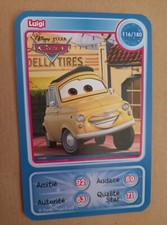 carte auchan disney n°116 cars luigi