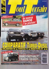 TOUT TERRAIN MAGAZINE N°53 OPEL MONTEREY RS / TOYOTA KZJ73 / NISSAN PATROL GR