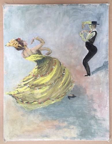 Tableau ancien huile - ancien,