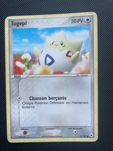 Carte pokémon togepi 101 - carte, 78/101