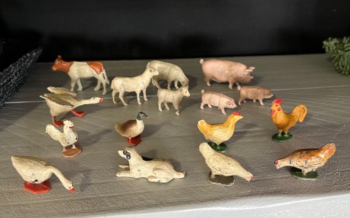 Lot animaux ferme ancien - de,