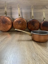 Lot 5 Casseroles Cuivre